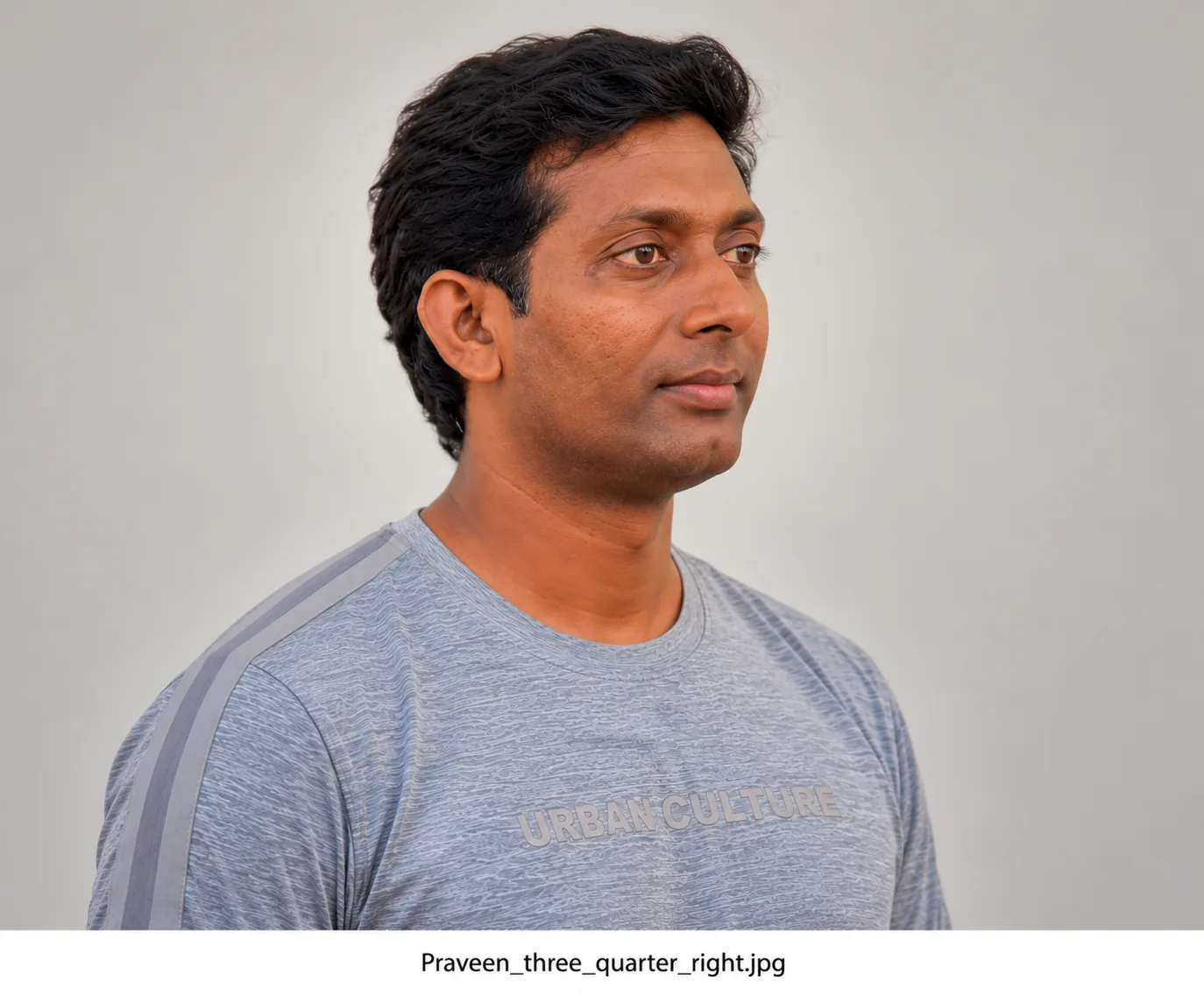 Praveen — Three-quarter